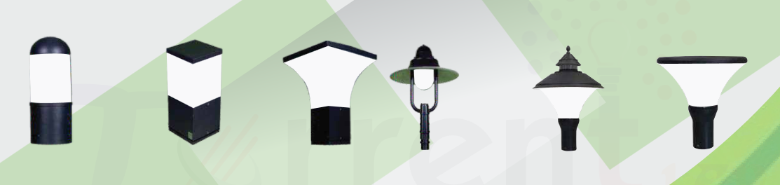 DECORATIVE LED POLES LAMP SHADE
